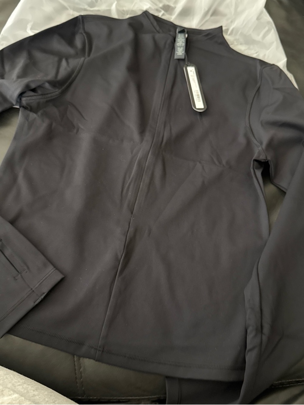 Nike skims half zip long sleeve